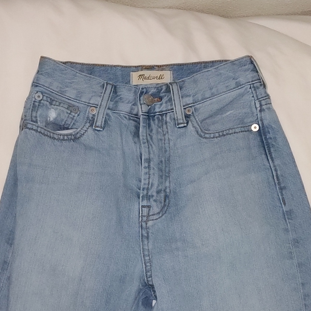 madewell the perfect vintage jean light wash high